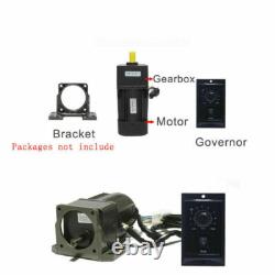 AC 220V 25W Gear Motor Electric Motor Variable Speed Controller 110 125 RPM/MIN