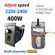 Ac 220v 400w Reversible Variable Speed Controller 5-470 Rpm Electric Motor Gear