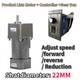 Ac 220v Reversible Variable Speed Controller 400w 5-470 Rpm Electric Motor Gear