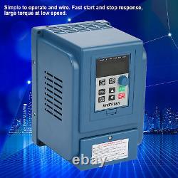 AC 380V 1.5kW 4A Variable Frequency Drive VFD 3 Phase Speed Controller Motor