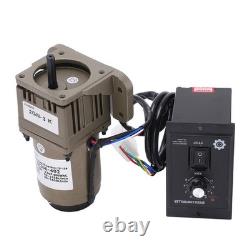 AC Gear Motor 6W 220V Variable Speed with Controller Mount