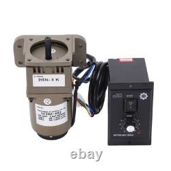 AC Gear Motor 6W 220V Variable Speed with Controller Mount