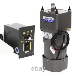 AC Gear Motor Reducer Electric Variable Speed Controller 150 0-27RPM 90W 220V