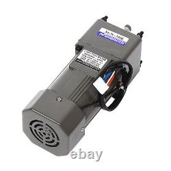 AC Gear Motor Reducer Electric Variable Speed Controller 150 0-27RPM 90W 220V