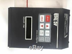 AC Tech Variable Speed AC Motor Drive M1410B 1 HP