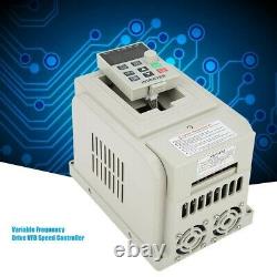 AC220V 1.5KW Variable Frequency Drive Speed Controller For Single Phase-Motor