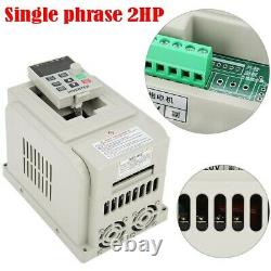 AC220V 1.5KW Variable Frequency Drive Speed Controller For Single Phase-Motor