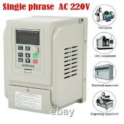 AC220V 1.5KW Variable Frequency Drive Speed Controller For Single Phase-Motor