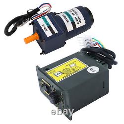 AC220V 1400RPM Geared Motor WithController Single Phase Gear Variable Speed Motor