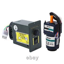 AC220V 1400RPM Geared Motor WithController Single Phase Gear Variable Speed Motor