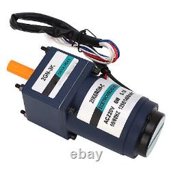 AC220V 1400RPM Geared Motor WithController Single Phase Gear Variable Speed Motor