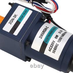 `AC220V Geared Motor With Controller Single Phase Speed Reduction Gear Variable