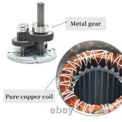 AC220V Geared Motor With Controller Single Phase Speed Reduction Gear Variable^