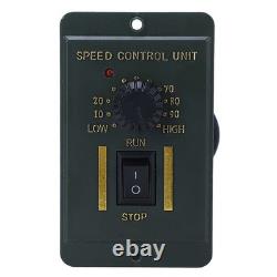 AC220V Geared Motor With Controller Single Phase Speed Reduction Gear Variable^