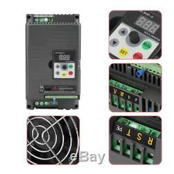 AC220V Single To 3-phase Variable Frequency Drive Speed Controller 4/5.5kW Motor