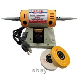 ARBE MINI VARIABLE SPEED POLISHING MOTOR with 2 3X50 BUFFS