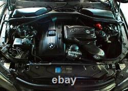 ARMA Carbon-Matt Airbox Air-Intake-Kit für BMW 5-er E60 E61 535i N54B30-Motor