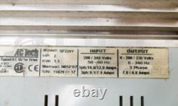 Ac Tech Sf220y Variable Speed Ac Motor Drive 2hp 208-240v 50/60hz 14.8a