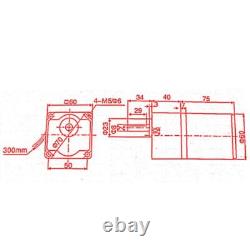 Adjust Speed Variable Adapter 10W Gear Motor Box AC Electric Motor Controller