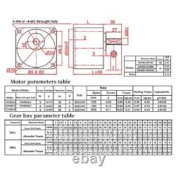 BAFOVY Geared Motor Aluminum Alloy Variable Speed Motor With Controller AC220V