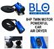 Blo Car Dryer 8hp Via Twin Motors With Variable Air Speed Control Air-gt