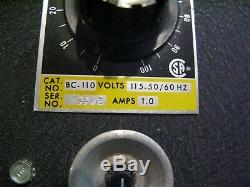 Baldor Boehm Industrial Motor Gp-1001 & Variable Speed Control Panel #bc-110