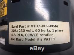 Bard PA1360 package unit Variable speed Blower Motor / 5SME39HL0674