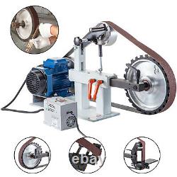 Belt Sander Grinder 3-in-1 2 x 82 Variable Speed 1.5 KW 2 HP Motor & VFD Combo