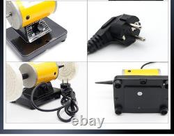 Bench Lathe Polish Machine Variable Speed Buffing Motor Jewelry Polisher 200W