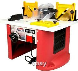 COLLECTION ONLY Bench Top Router Table with Built In Variable Speed Motor 240v