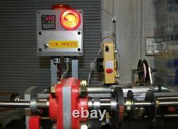 Coil Winding Machine Works With Wire Tensioner And Variable Speed Motor! Nice