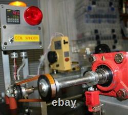 Coil Winding Machine Works With Wire Tensioner And Variable Speed Motor! Nice