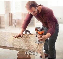 Compact Router Cordless 18v Brushless Motor Variable Speed Lithium Ion PowerTool