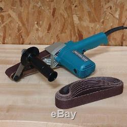 Corded Electric Belt Sander 1 1/8 X 21 Inch 5 Amp Motor Variable Speed Portable