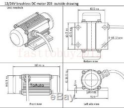 DC 12V Vibration Micro Vibrating Motor 7500rpm Variable Speed Massager Model DIY