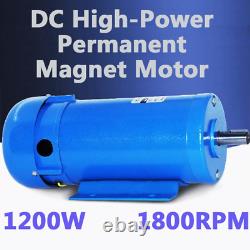 DC 220V 1200W High-Power Permanent Magnet Motor Variable High Speed