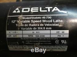 Delta 12 Variable Speed Wood Lathe Motor Only / MY 97