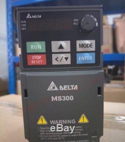 Delta Variable Frequency Driver VFD Speed Controller 220V 1HP 750W For AC Motor