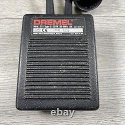 Dremel 732 moto-flex rotary motor & 221 variable speed control foot pedal only