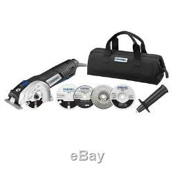 Dremel Circular Saw 7.5 Amp Motor 13000 RPM Corded Keyed Blade Change Bag