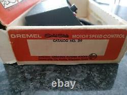 Dremel Model 219 Table Top Motor Speed Control Motor with Display