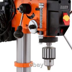 Drill Press 12 in. Variable Speed Worktable Bevel 45 Deg Left Right 2/3 HP Motor