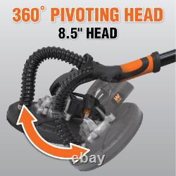 Drywall Sander Variable Speed 15 Ft. Hose Corded Motor Long Arm Sanding Disk