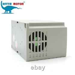 EU? 1.5KW 220V Inverter VFD VSD Speed Control Variable Frequency Drive+2m cables