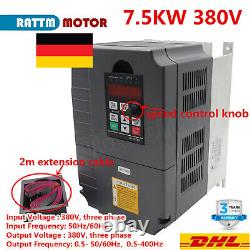 EU? 7.5KW AC Motor Drive VFD Variable Frequency Inverter Speed Control 380V 34A