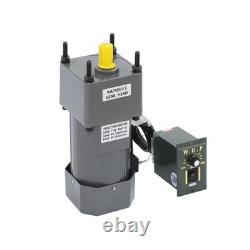 Eapmic 0-270RPM 250W 5K AC Variable Speed Gear Reduction Motor with Controller