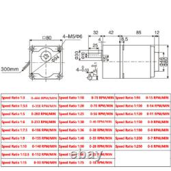 Electric 25W Variable Adapter Controller & Motor AC Gear Adjust Speed Motor Box