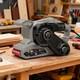 Electric Belt Sander Woodworking Tool Variable Speed Power Sander Copper Motor G