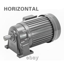 Electric Gear Motor Variable High-Quality Single Phase Speed Reduction 18mm 200W