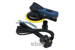 Electric Random Orbital Sander 150mm Compact Size 9 Stage Variable Speed Motor